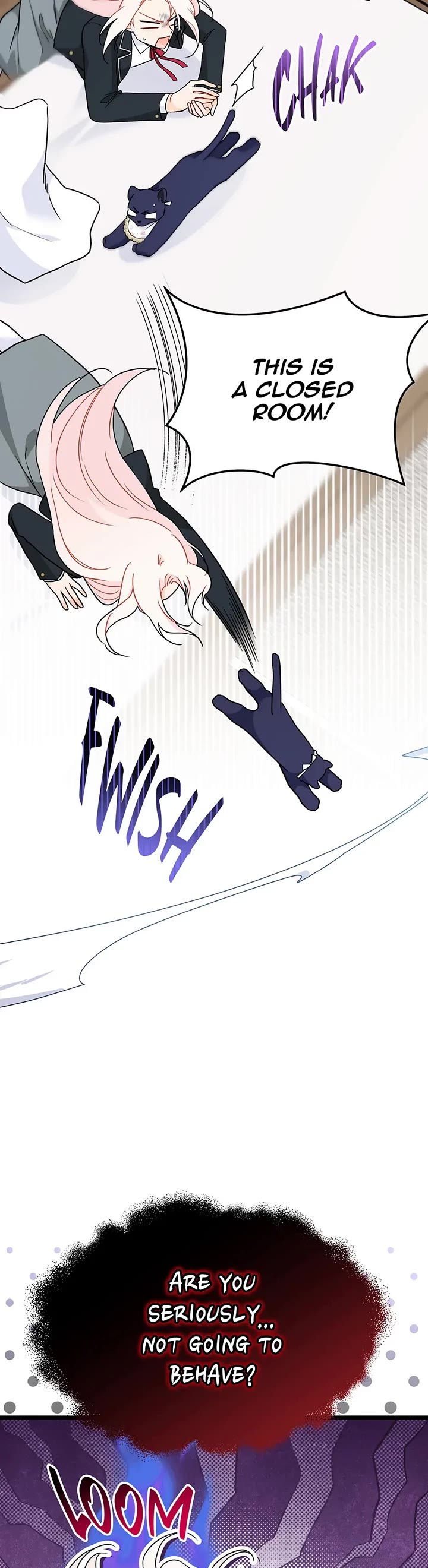 The Symbiotic Relationship Between a Rabbit and a Black Panther Chapter 162 page 9 - Chapter 162: Special Episode 12: No Spankings For You!