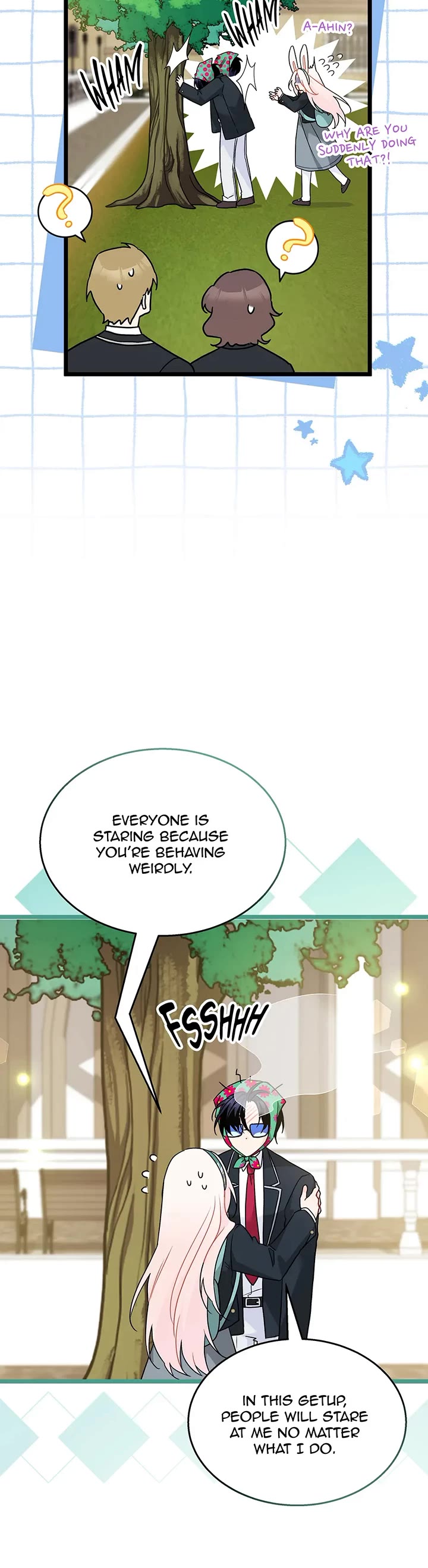 The Symbiotic Relationship Between a Rabbit and a Black Panther Chapter 166 page 19 - Chapter 166: Special Episode 16: A Suspicious Creep Fights a Tree!