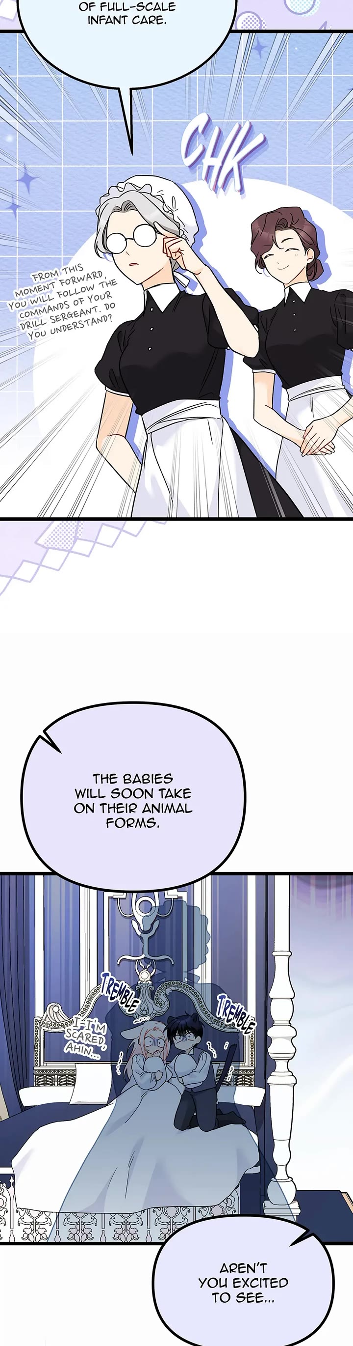 The Symbiotic Relationship Between a Rabbit and a Black Panther Chapter 176 page 10 - Chapter 176: Side Story 6: w-w-w-what do we do?!