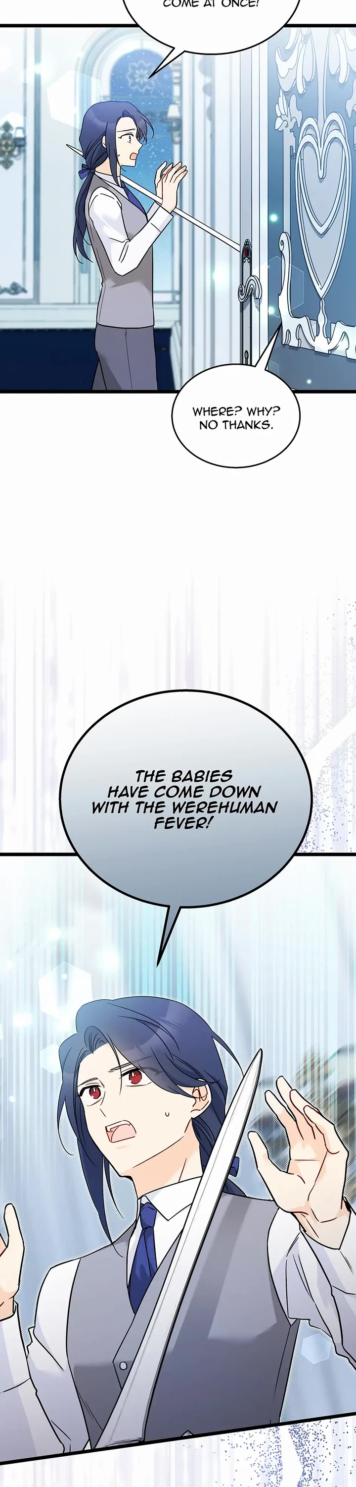 The Symbiotic Relationship Between a Rabbit and a Black Panther Chapter 176 page 33 - Chapter 176: Side Story 6: w-w-w-what do we do?!