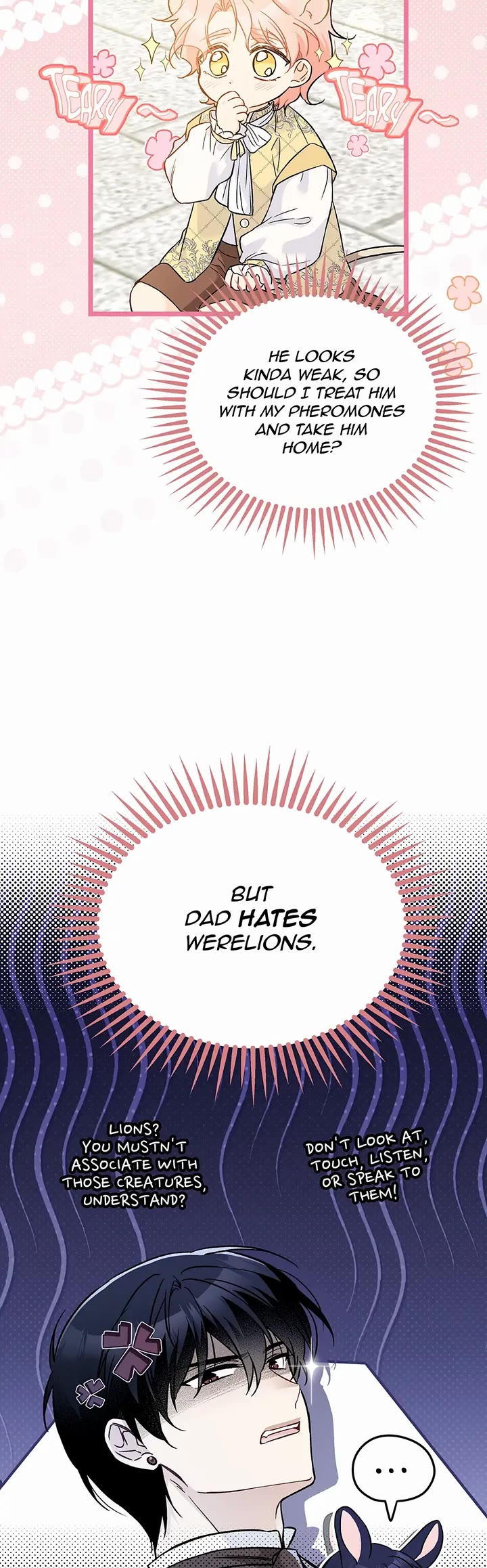 The Symbiotic Relationship Between a Rabbit and a Black Panther Chapter 181 page 10 - Chapter 181: Side Story 11: The Hopeless, Sad, Little, Bad Lion