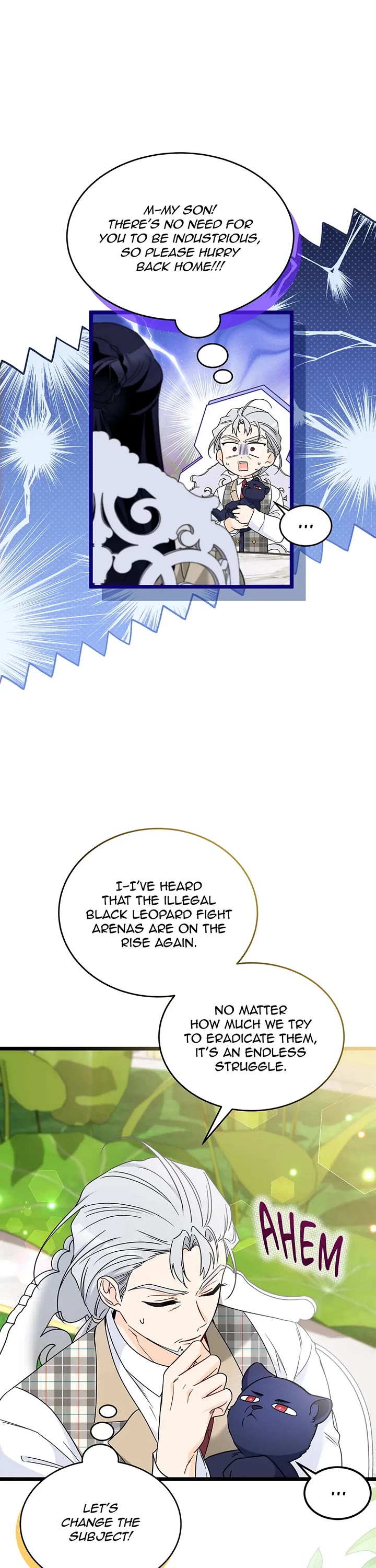 The Symbiotic Relationship Between a Rabbit and a Black Panther Chapter 186 page 11 - Chapter 186: Side Story 16: Incognito Leopard Exposed!