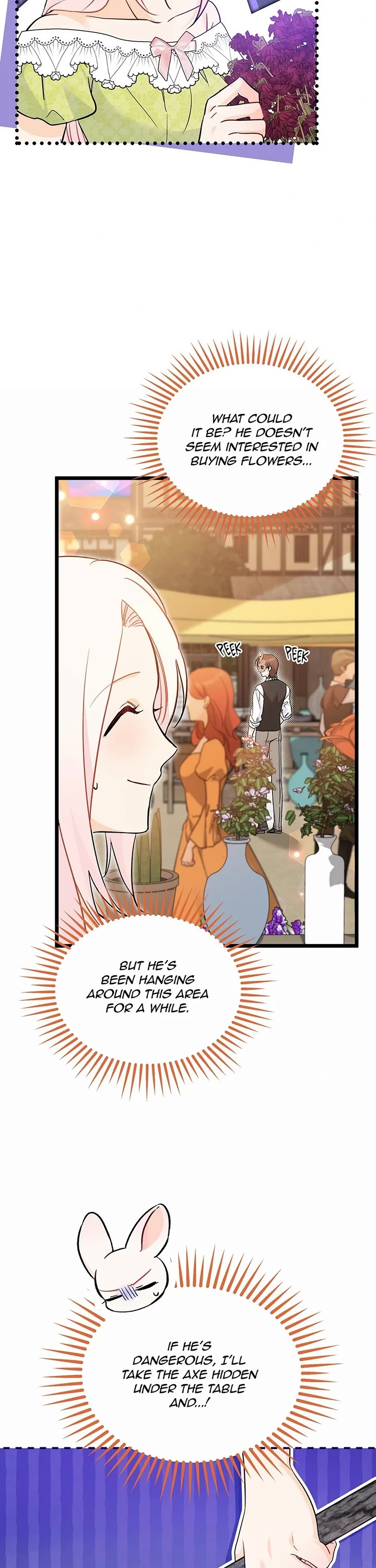 The Symbiotic Relationship Between a Rabbit and a Black Panther Chapter 192 page 23 - Chapter 192: Side Story 22: Cake, uh, Candy, uh... the pigeon!