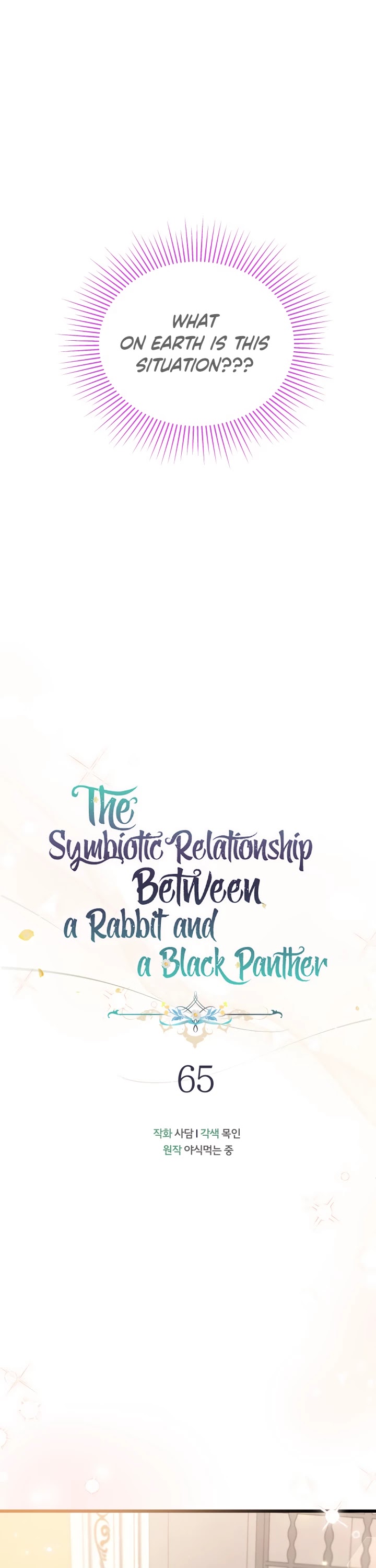 The Symbiotic Relationship Between a Rabbit and a Black Panther Chapter 65 page 6 - Chapter 65