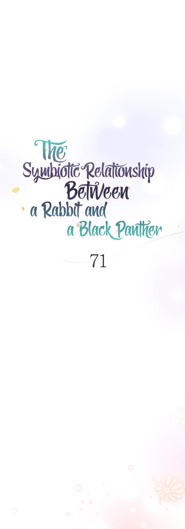 The Symbiotic Relationship Between a Rabbit and a Black Panther Chapter 71 page 10 - Chapter 71