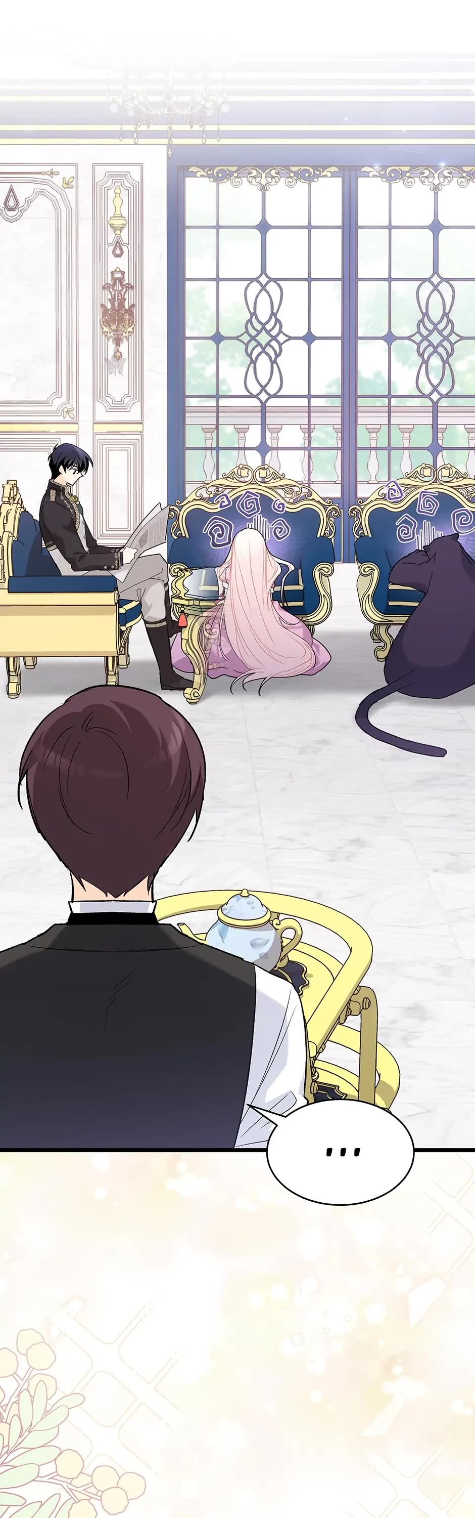 The Symbiotic Relationship Between a Rabbit and a Black Panther Chapter 77 page 1 - Chapter 77: Lune... Your Pink is Showing T_T