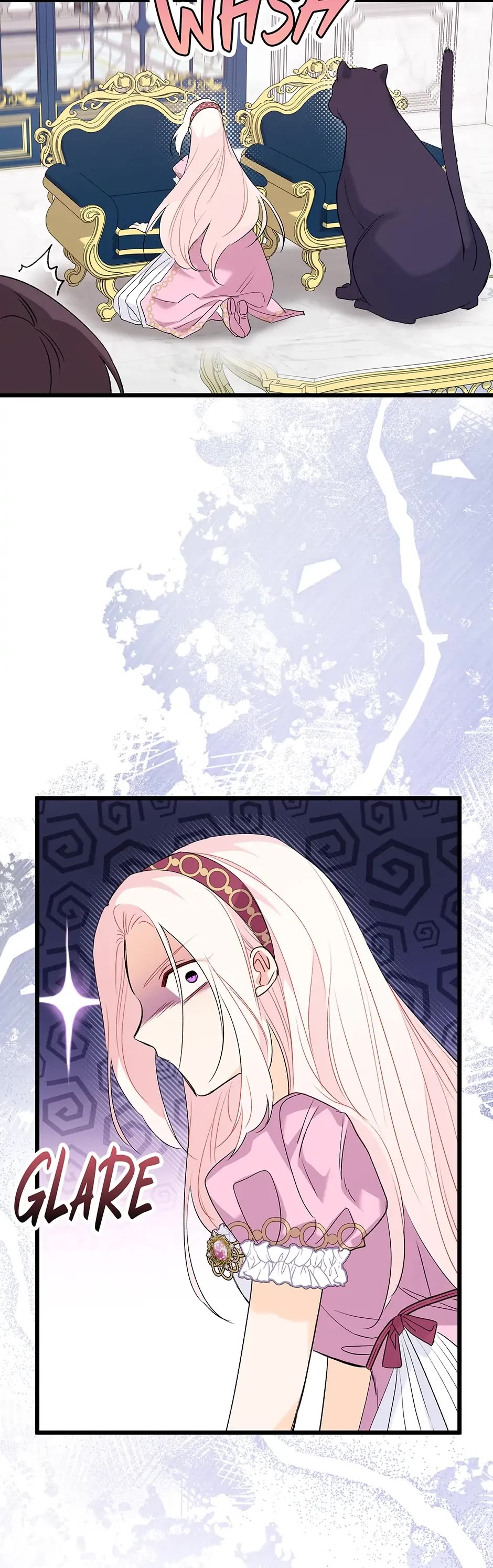 The Symbiotic Relationship Between a Rabbit and a Black Panther Chapter 77 page 10 - Chapter 77: Lune... Your Pink is Showing T_T