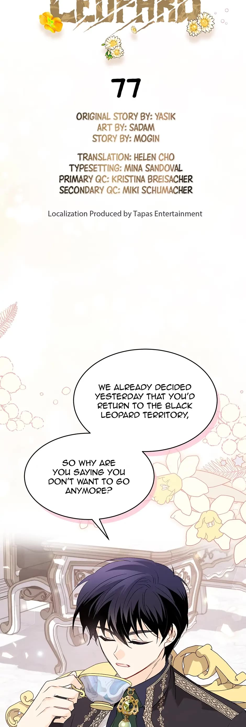The Symbiotic Relationship Between a Rabbit and a Black Panther Chapter 77 page 14 - Chapter 77: Lune... Your Pink is Showing T_T