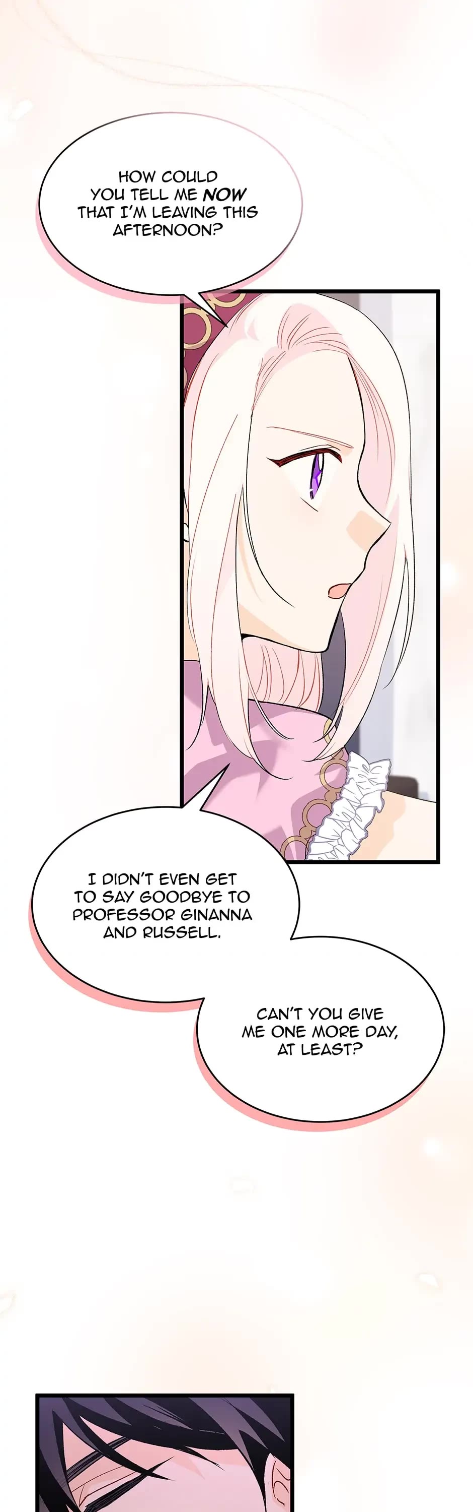 The Symbiotic Relationship Between a Rabbit and a Black Panther Chapter 77 page 16 - Chapter 77: Lune... Your Pink is Showing T_T