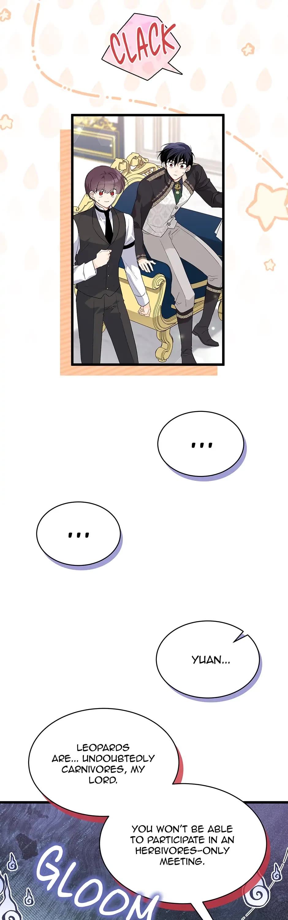 The Symbiotic Relationship Between a Rabbit and a Black Panther Chapter 77 page 21 - Chapter 77: Lune... Your Pink is Showing T_T