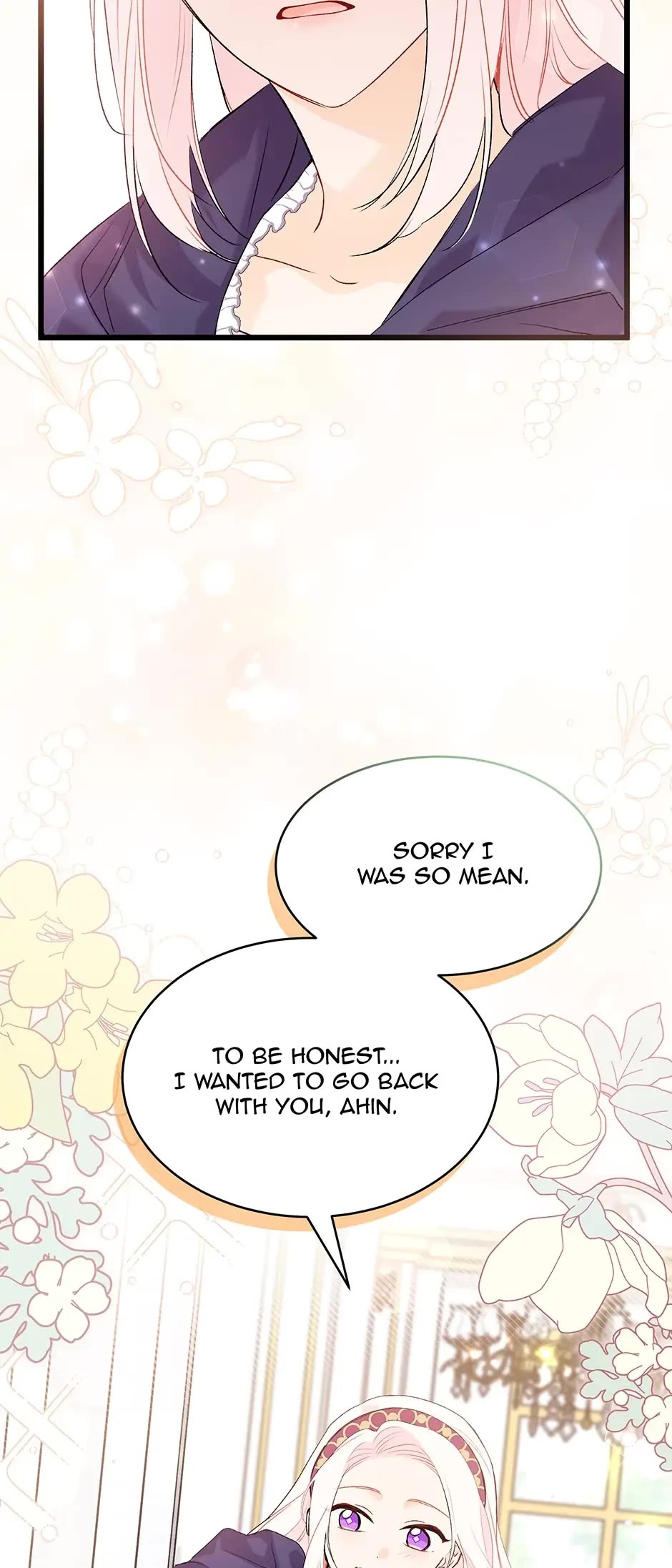 The Symbiotic Relationship Between a Rabbit and a Black Panther Chapter 77 page 24 - Chapter 77: Lune... Your Pink is Showing T_T