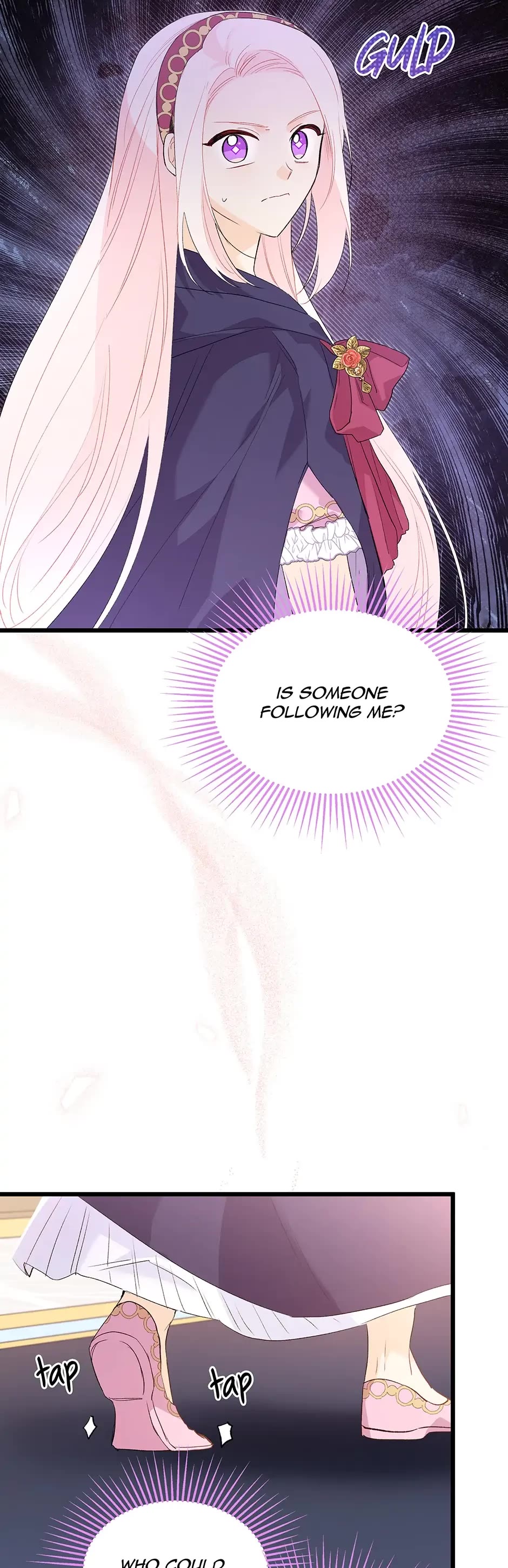 The Symbiotic Relationship Between a Rabbit and a Black Panther Chapter 77 page 35 - Chapter 77: Lune... Your Pink is Showing T_T
