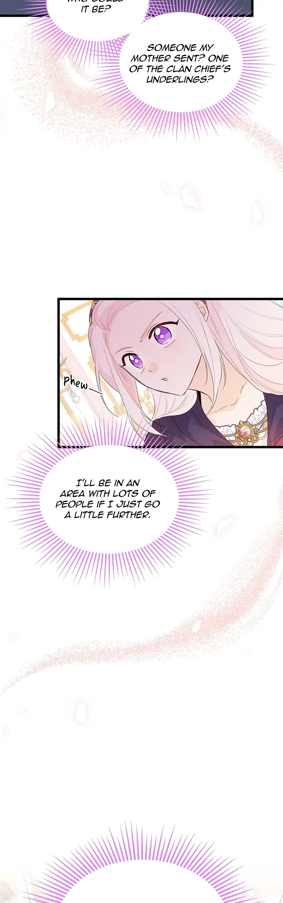 The Symbiotic Relationship Between a Rabbit and a Black Panther Chapter 77 page 36 - Chapter 77: Lune... Your Pink is Showing T_T
