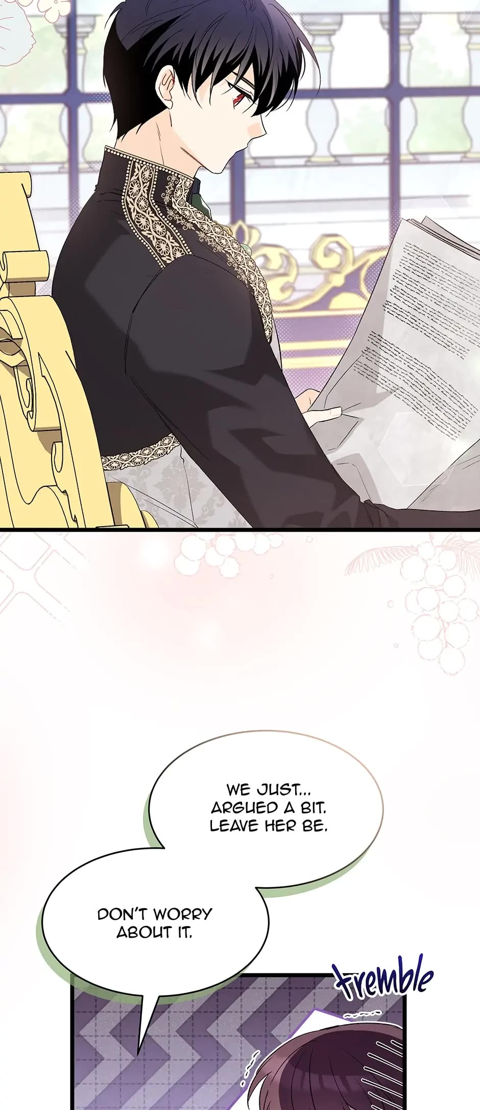 The Symbiotic Relationship Between a Rabbit and a Black Panther Chapter 77 page 4 - Chapter 77: Lune... Your Pink is Showing T_T