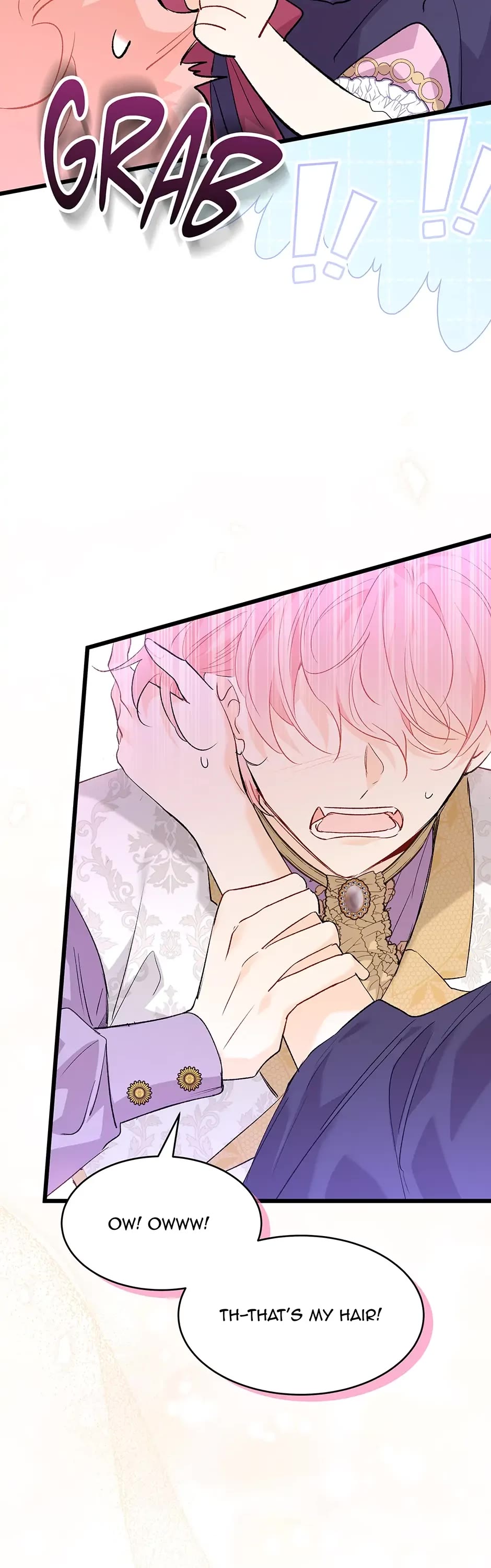 The Symbiotic Relationship Between a Rabbit and a Black Panther Chapter 77 page 41 - Chapter 77: Lune... Your Pink is Showing T_T