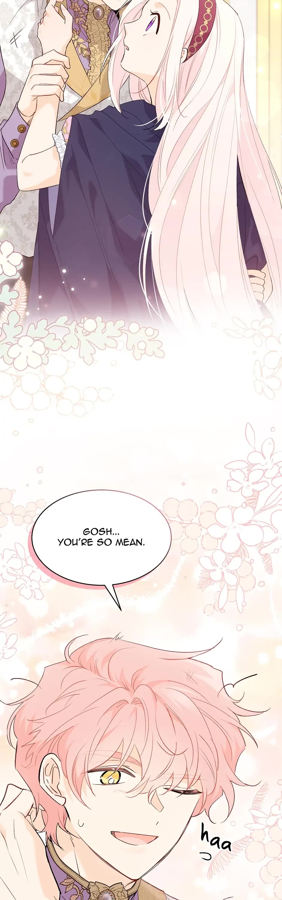 The Symbiotic Relationship Between a Rabbit and a Black Panther Chapter 77 page 43 - Chapter 77: Lune... Your Pink is Showing T_T