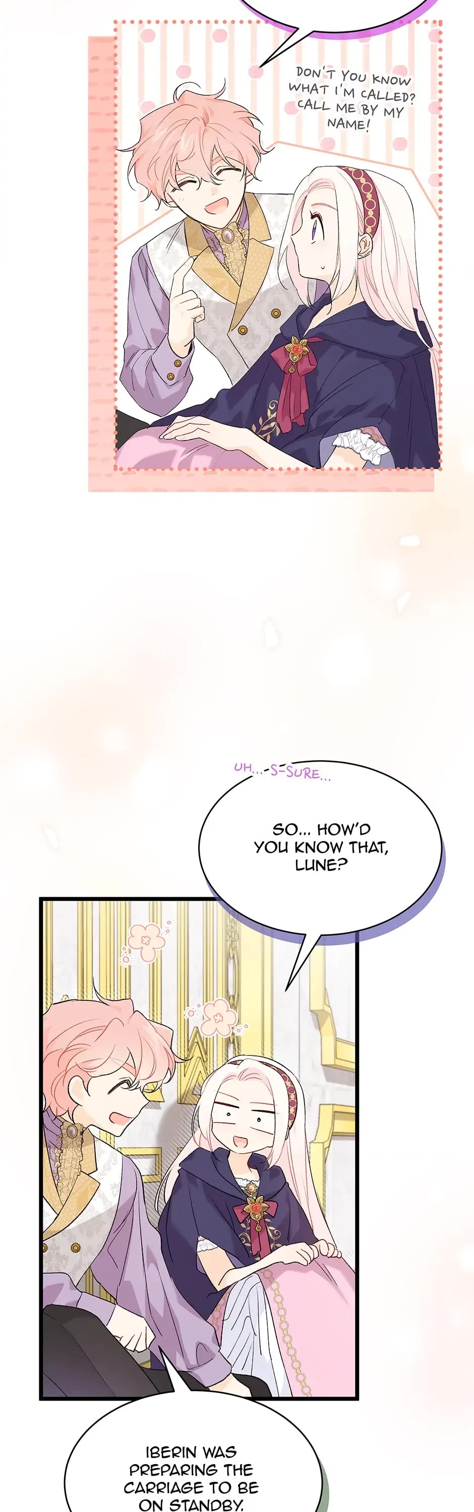 The Symbiotic Relationship Between a Rabbit and a Black Panther Chapter 77 page 47 - Chapter 77: Lune... Your Pink is Showing T_T