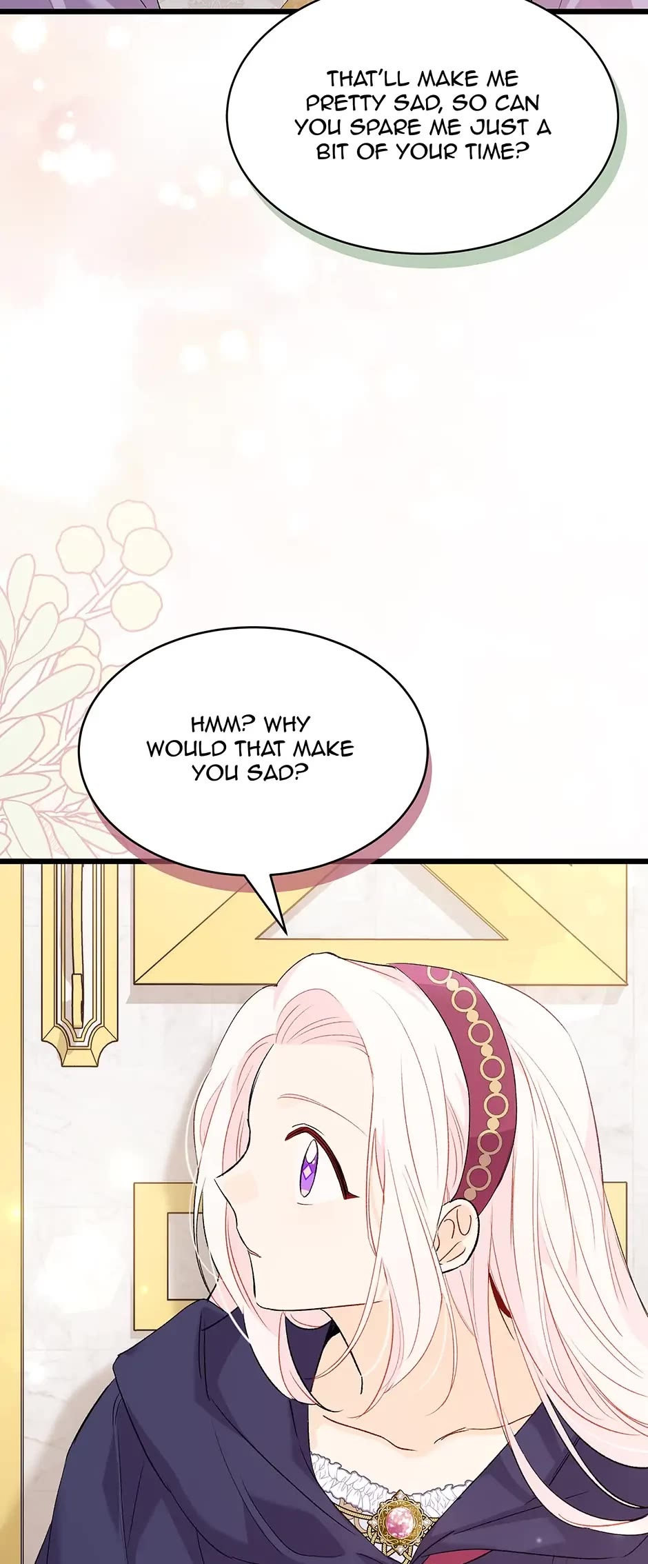 The Symbiotic Relationship Between a Rabbit and a Black Panther Chapter 77 page 49 - Chapter 77: Lune... Your Pink is Showing T_T