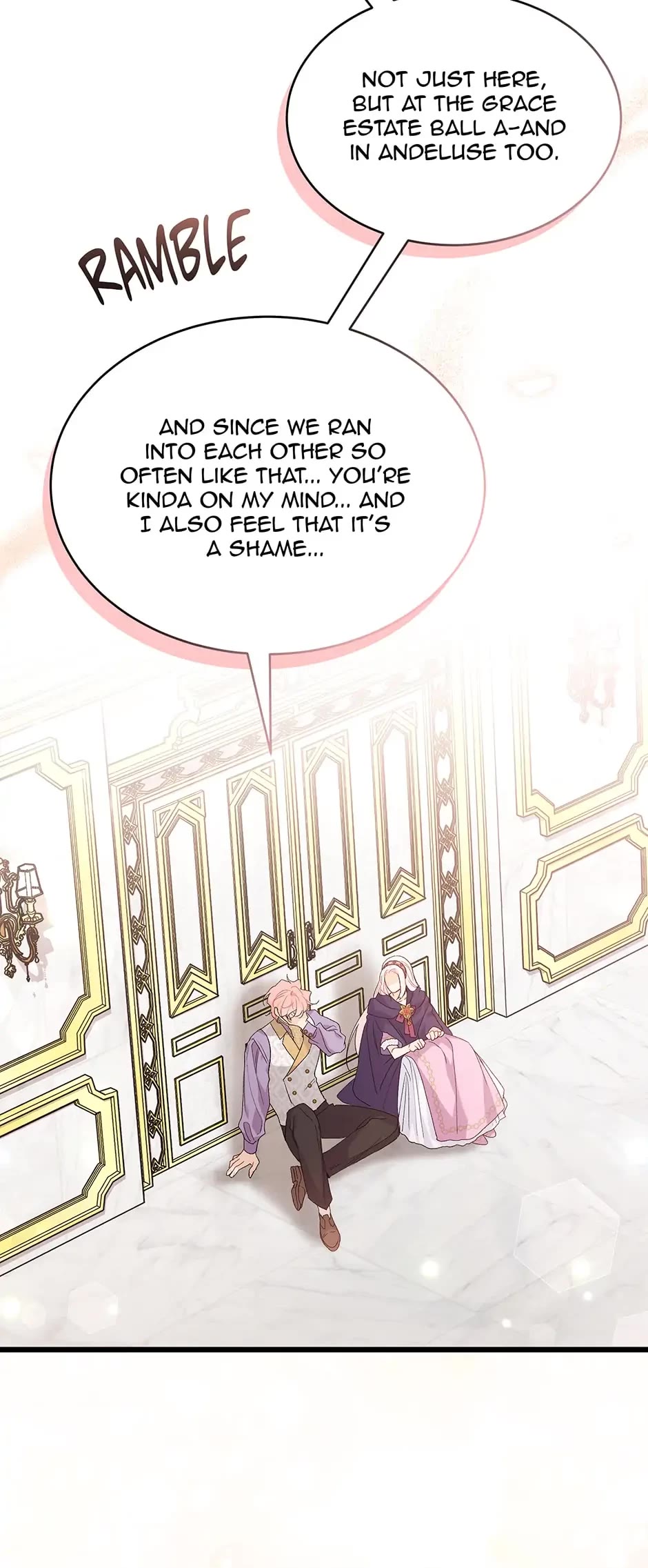 The Symbiotic Relationship Between a Rabbit and a Black Panther Chapter 77 page 54 - Chapter 77: Lune... Your Pink is Showing T_T
