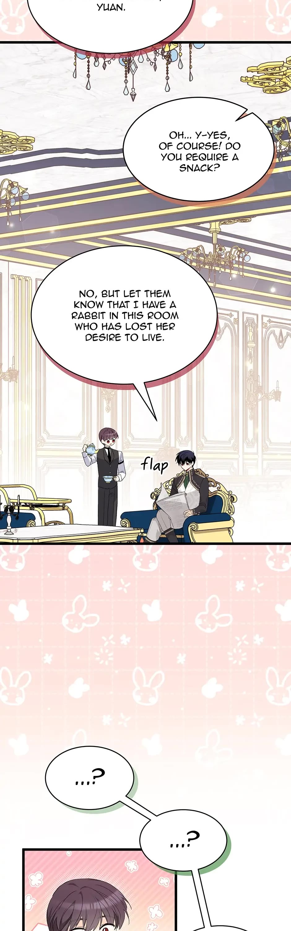 The Symbiotic Relationship Between a Rabbit and a Black Panther Chapter 77 page 8 - Chapter 77: Lune... Your Pink is Showing T_T