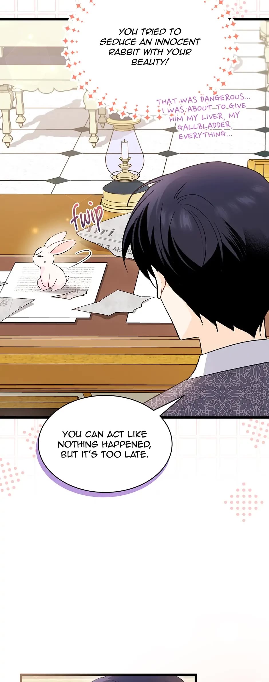 The Symbiotic Relationship Between a Rabbit and a Black Panther Chapter 83 page 34 - Chapter 83: I winked, yet we're still not together!