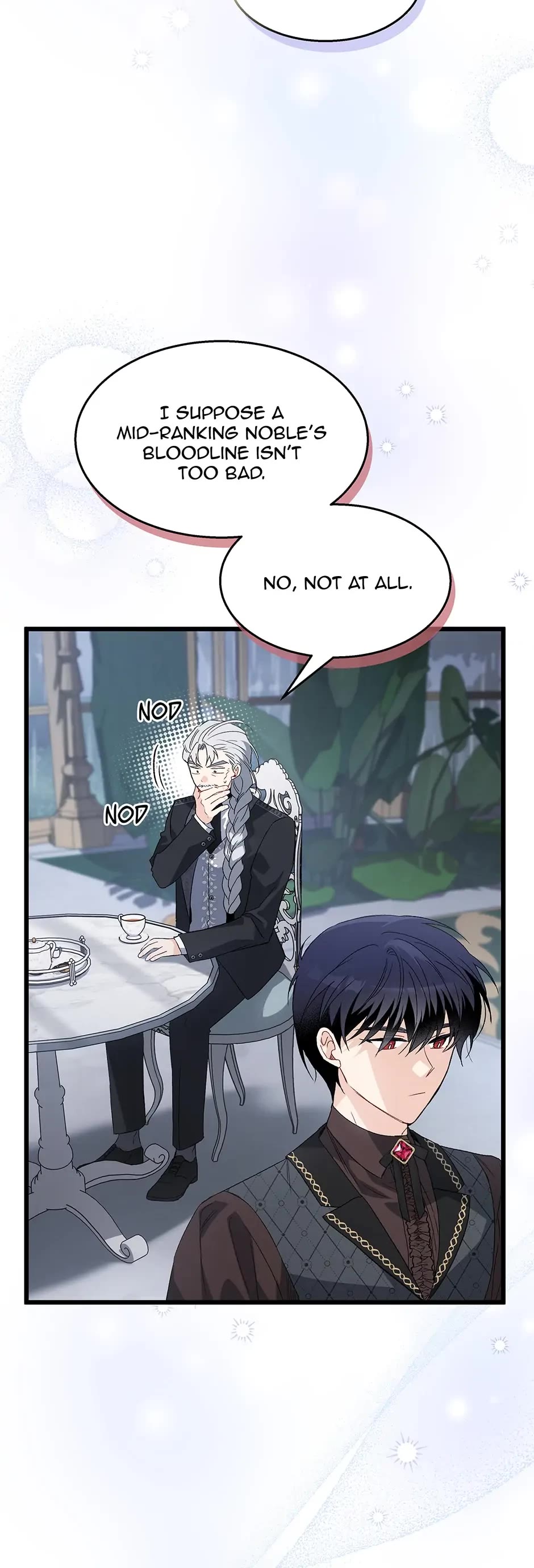 The Symbiotic Relationship Between a Rabbit and a Black Panther Chapter 86 page 55 - Chapter 86: Featuring Vivi's bodily expressions
