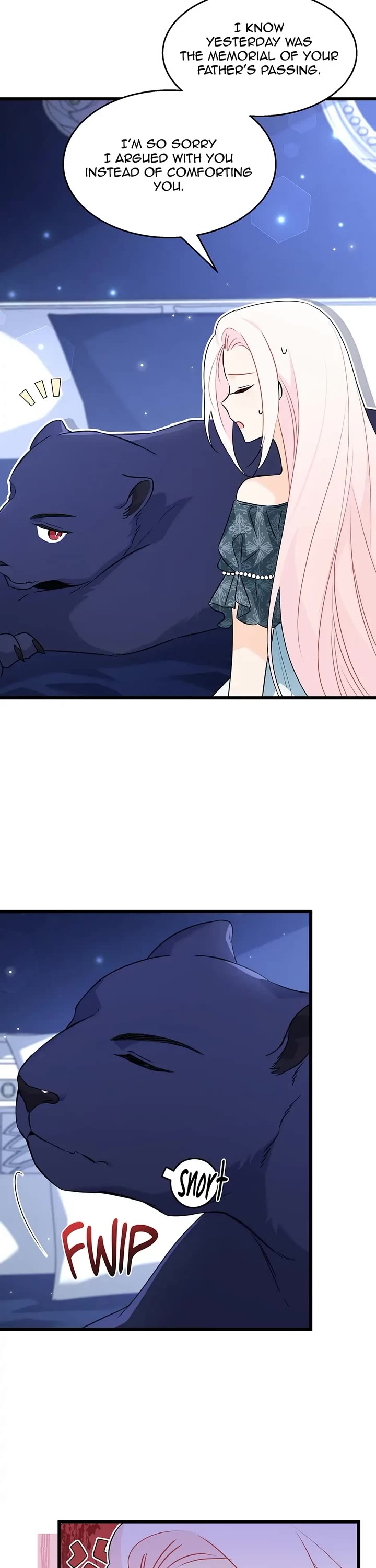 The Symbiotic Relationship Between a Rabbit and a Black Panther Chapter 92 page 12 - Chapter 92: Butt Smacking and Purring ;)