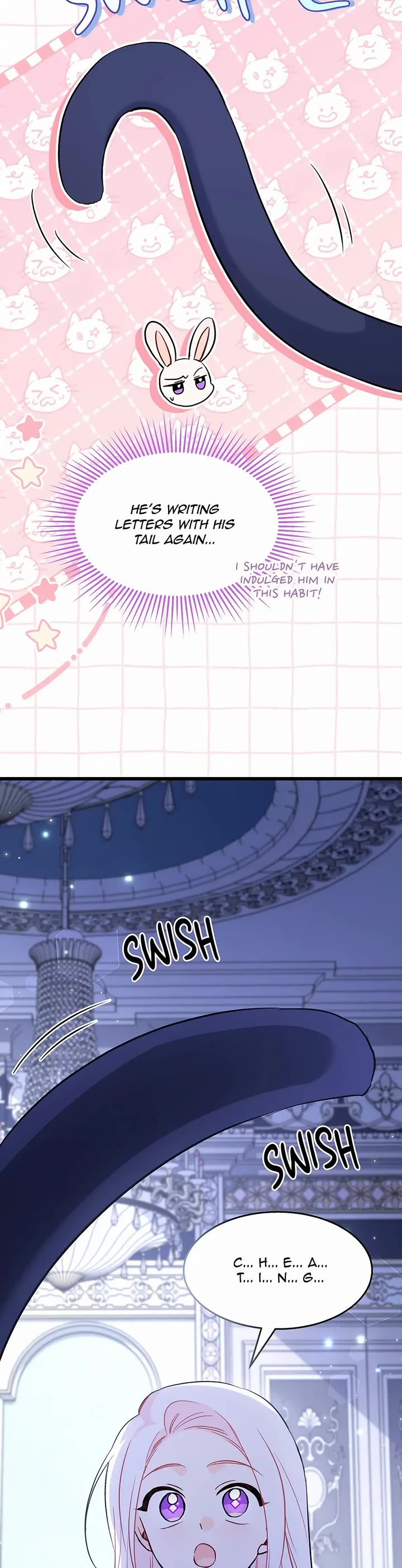 The Symbiotic Relationship Between a Rabbit and a Black Panther Chapter 92 page 15 - Chapter 92: Butt Smacking and Purring ;)