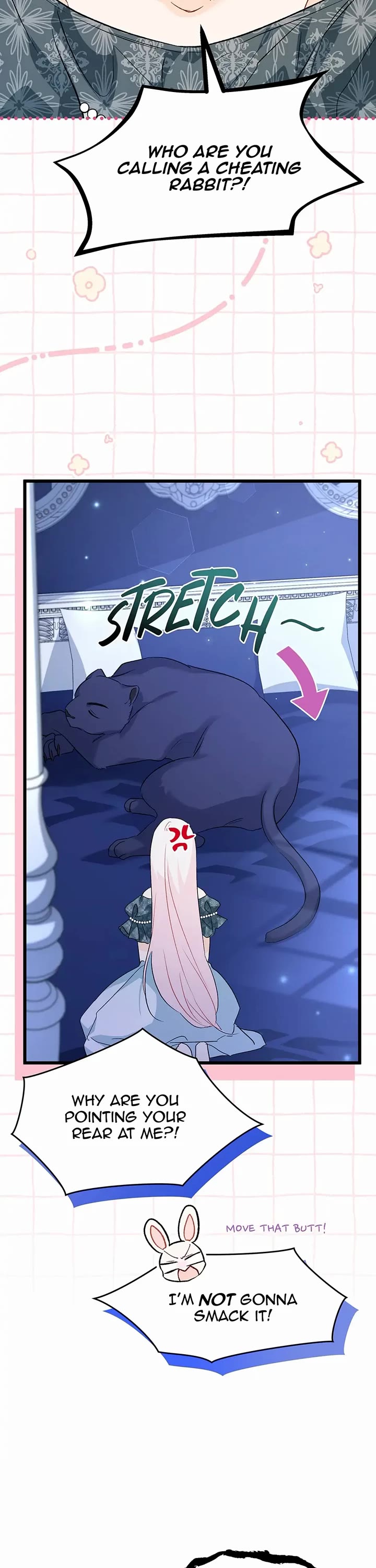 The Symbiotic Relationship Between a Rabbit and a Black Panther Chapter 92 page 17 - Chapter 92: Butt Smacking and Purring ;)