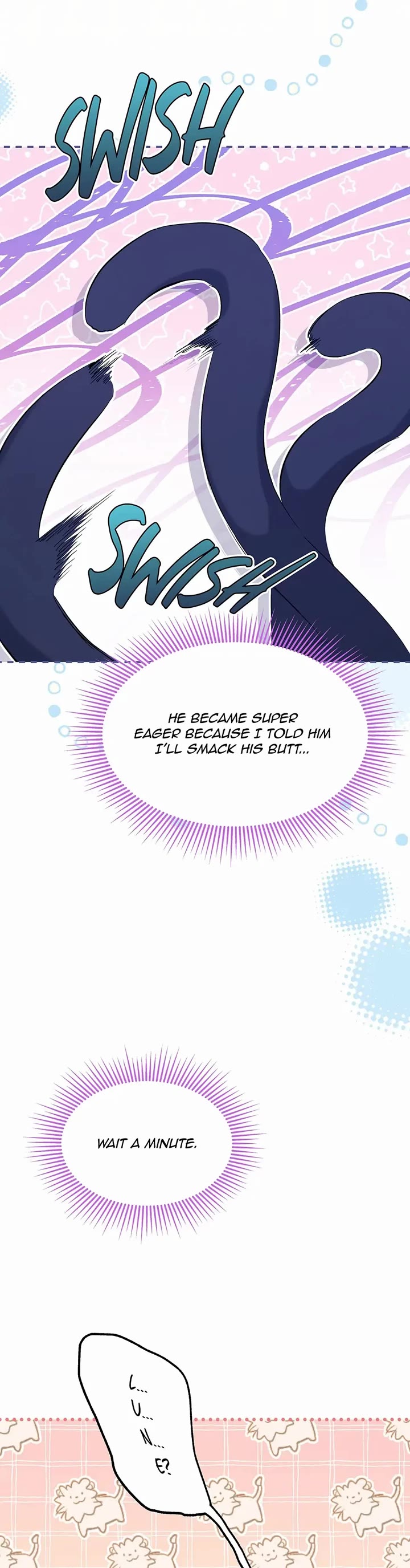 The Symbiotic Relationship Between a Rabbit and a Black Panther Chapter 92 page 19 - Chapter 92: Butt Smacking and Purring ;)