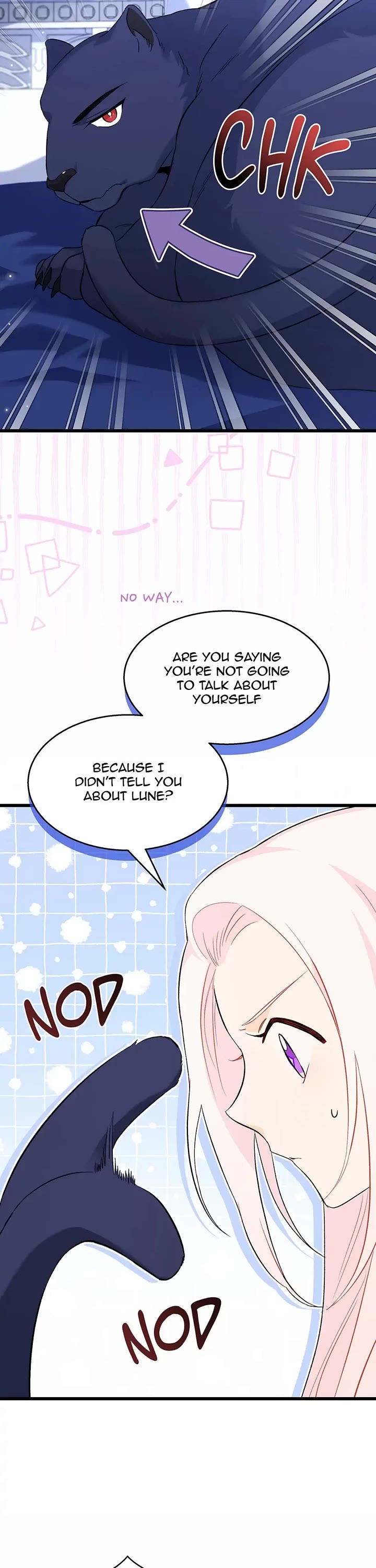 The Symbiotic Relationship Between a Rabbit and a Black Panther Chapter 92 page 21 - Chapter 92: Butt Smacking and Purring ;)