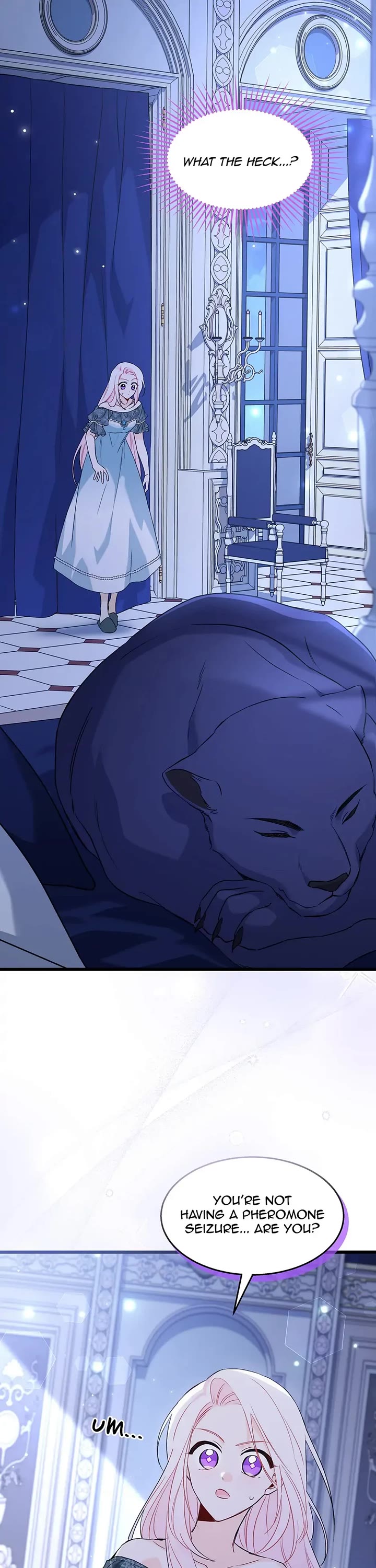 The Symbiotic Relationship Between a Rabbit and a Black Panther Chapter 92 page 6 - Chapter 92: Butt Smacking and Purring ;)