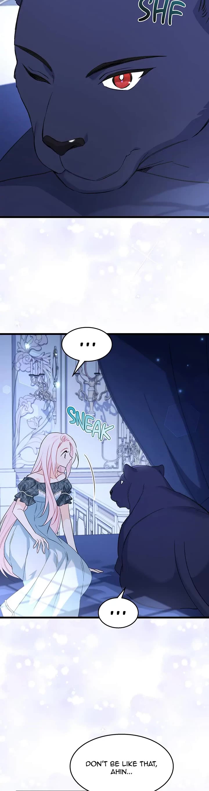 The Symbiotic Relationship Between a Rabbit and a Black Panther Chapter 92 page 9 - Chapter 92: Butt Smacking and Purring ;)
