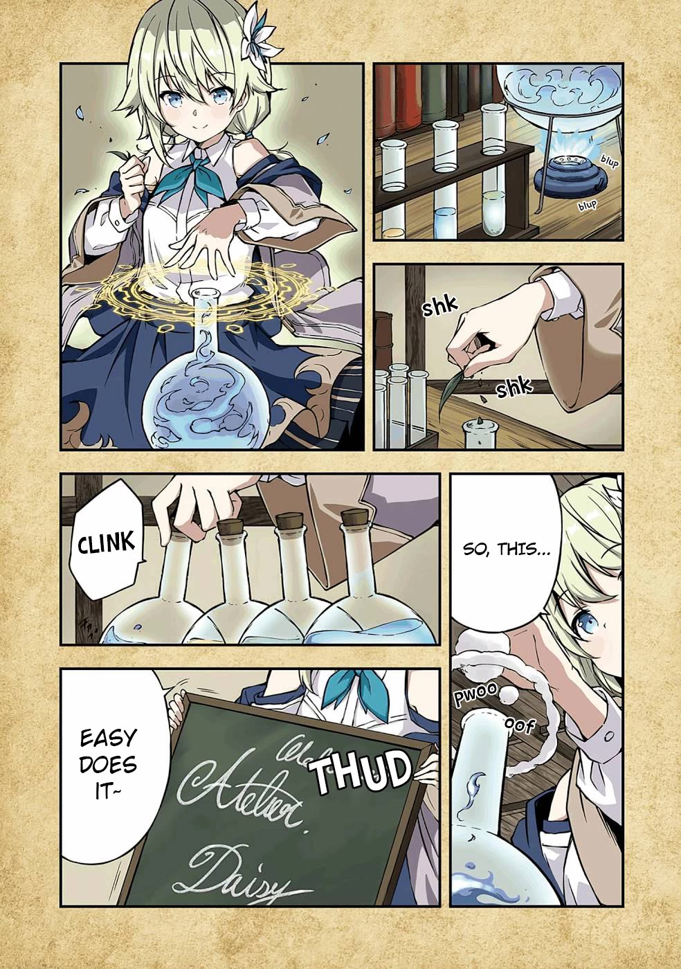 The Tale of a Little Alchemist Blessed by the Spirits Chapter 1 page 2 - Chapter 1: I was supposed to become a Mage