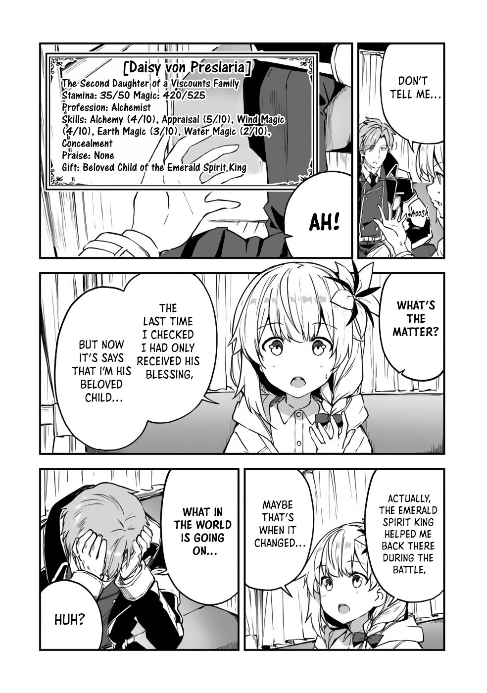 The Tale of a Little Alchemist Blessed by the Spirits Chapter 10 page 14 - Chapter 10: Commotion in the Capital Part 2