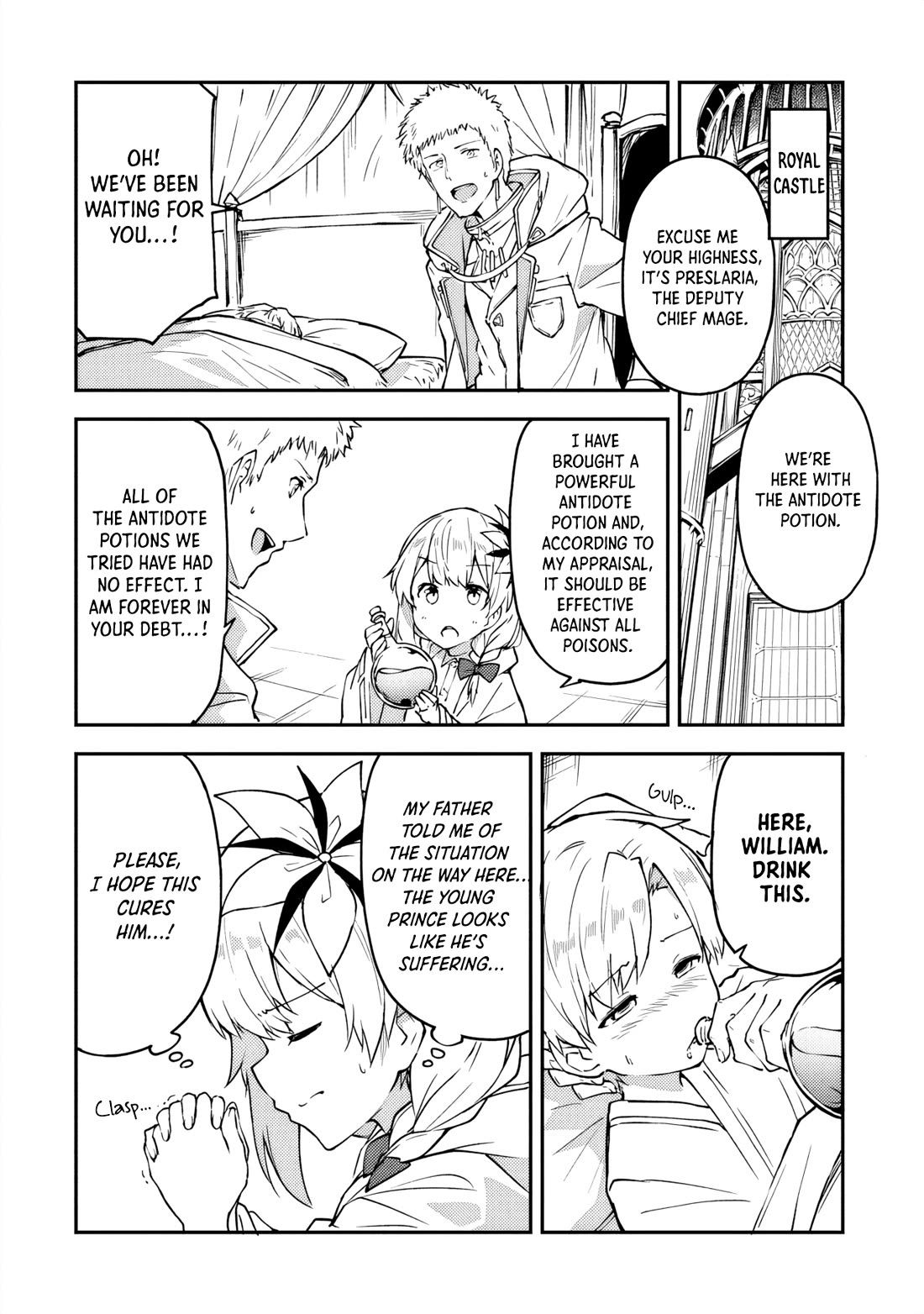 The Tale of a Little Alchemist Blessed by the Spirits Chapter 12 page 17 - Chapter 12: A New Request