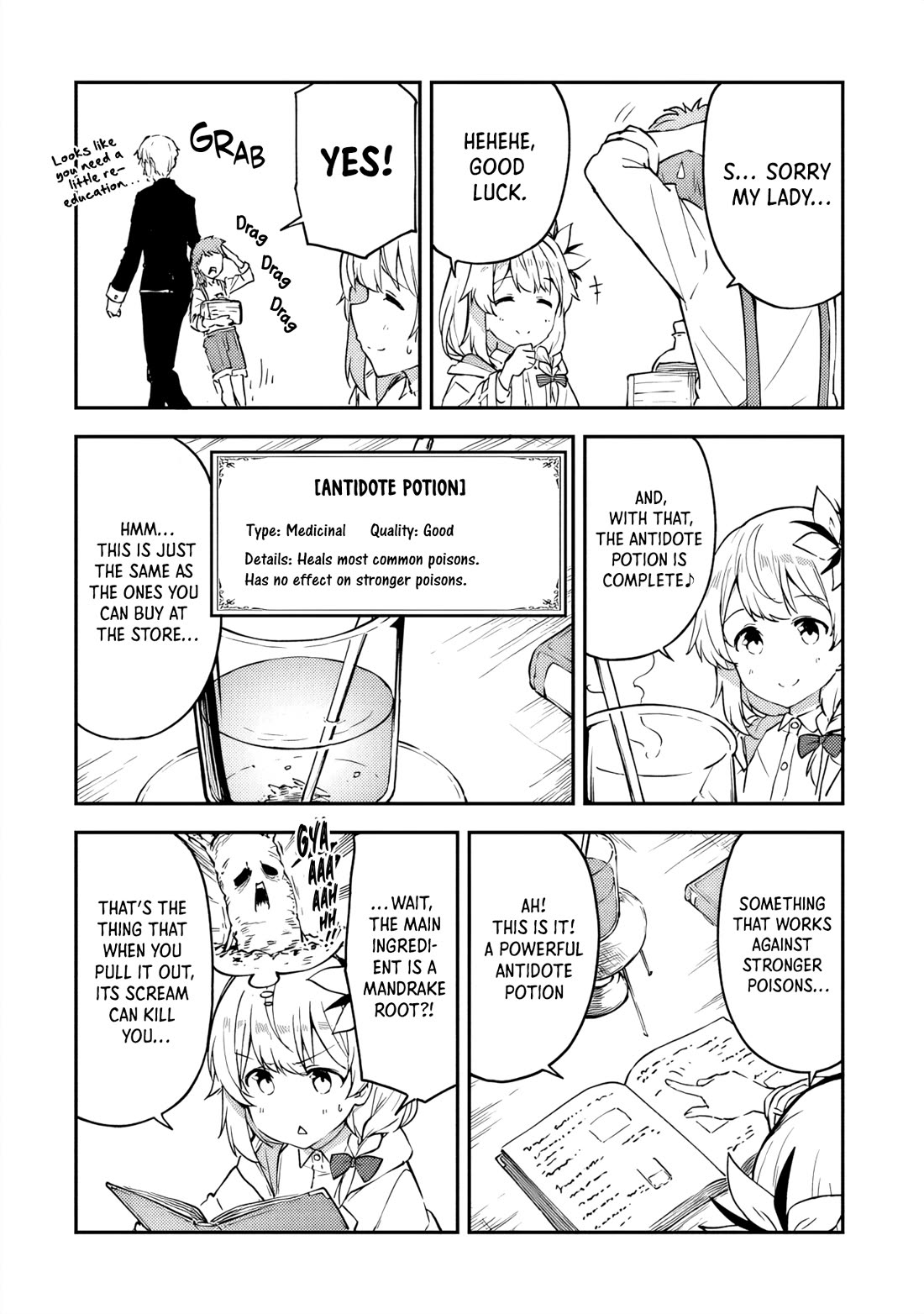 The Tale of a Little Alchemist Blessed by the Spirits Chapter 12 page 4 - Chapter 12: A New Request