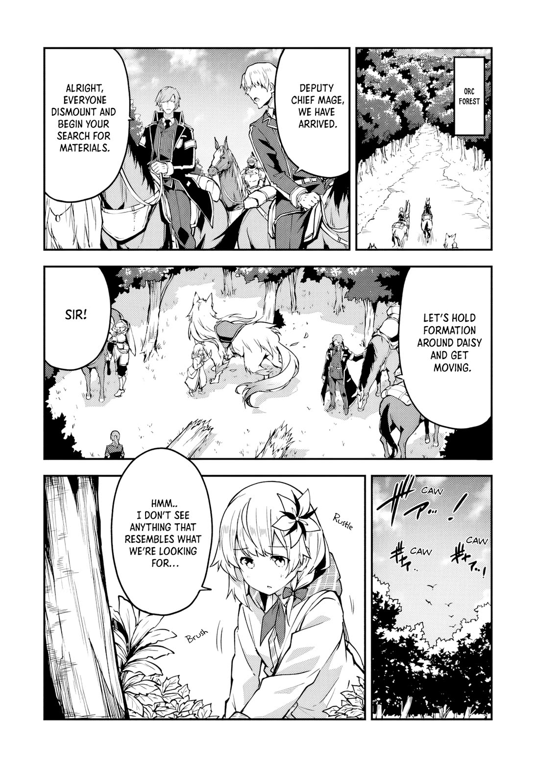 The Tale of a Little Alchemist Blessed by the Spirits Chapter 13 page 13 - Chapter 13: Mission and Guard