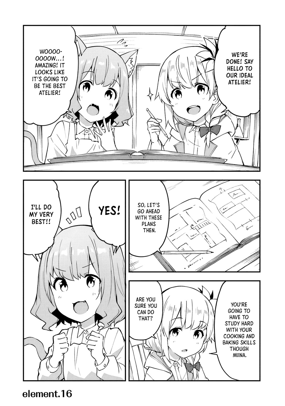 The Tale of a Little Alchemist Blessed by the Spirits Chapter 15 page 14 - Chapter 15: The Atelier Of Dreams