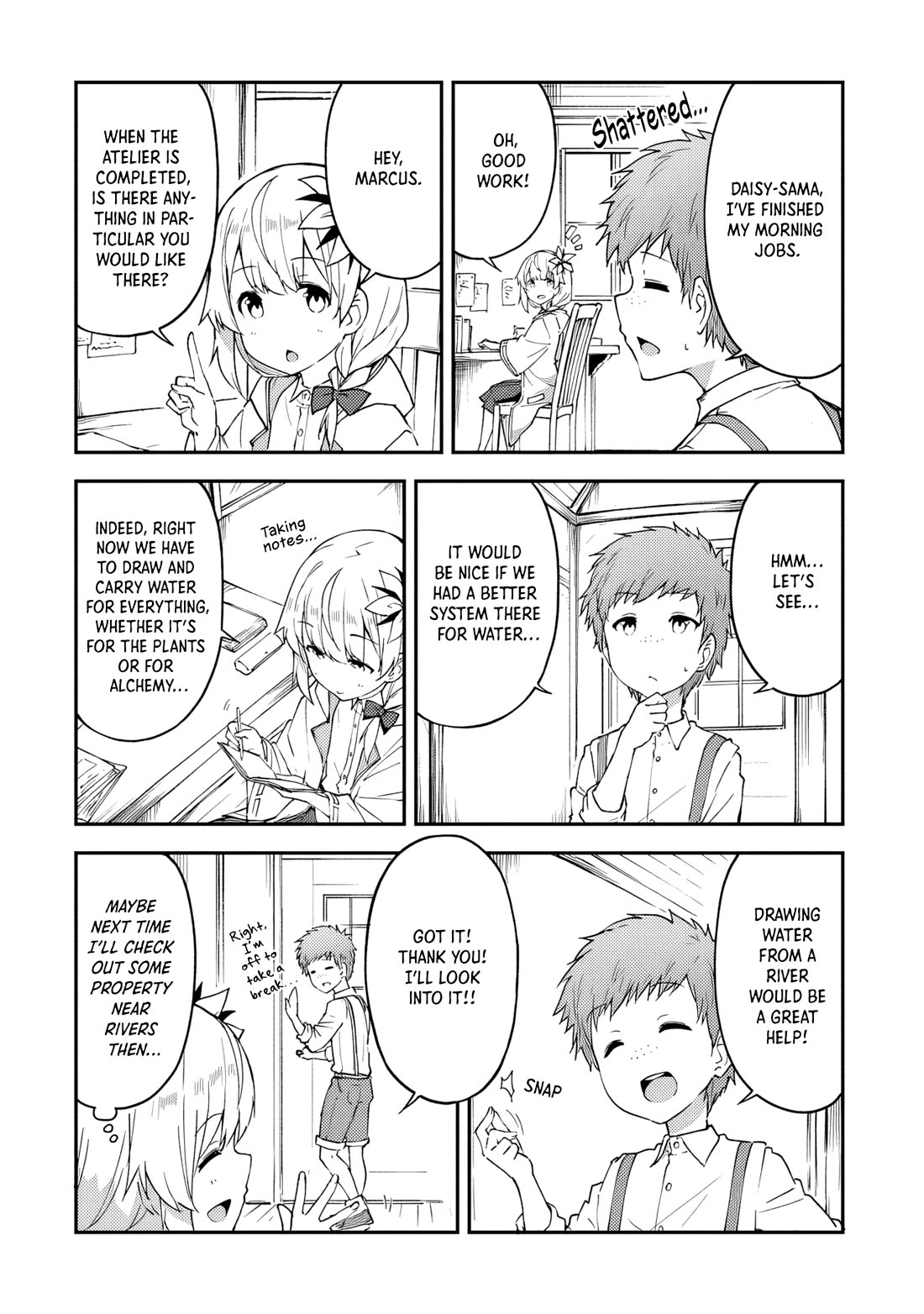 The Tale of a Little Alchemist Blessed by the Spirits Chapter 15 page 3 - Chapter 15: The Atelier Of Dreams
