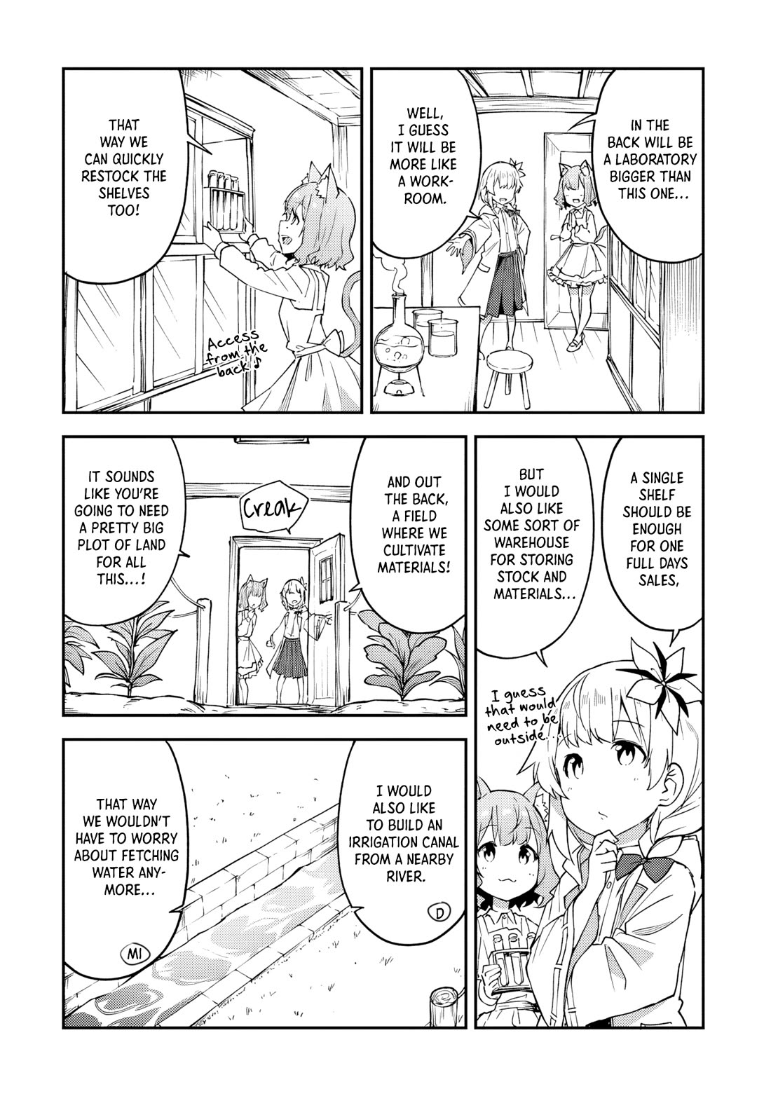 The Tale of a Little Alchemist Blessed by the Spirits Chapter 15 page 9 - Chapter 15: The Atelier Of Dreams
