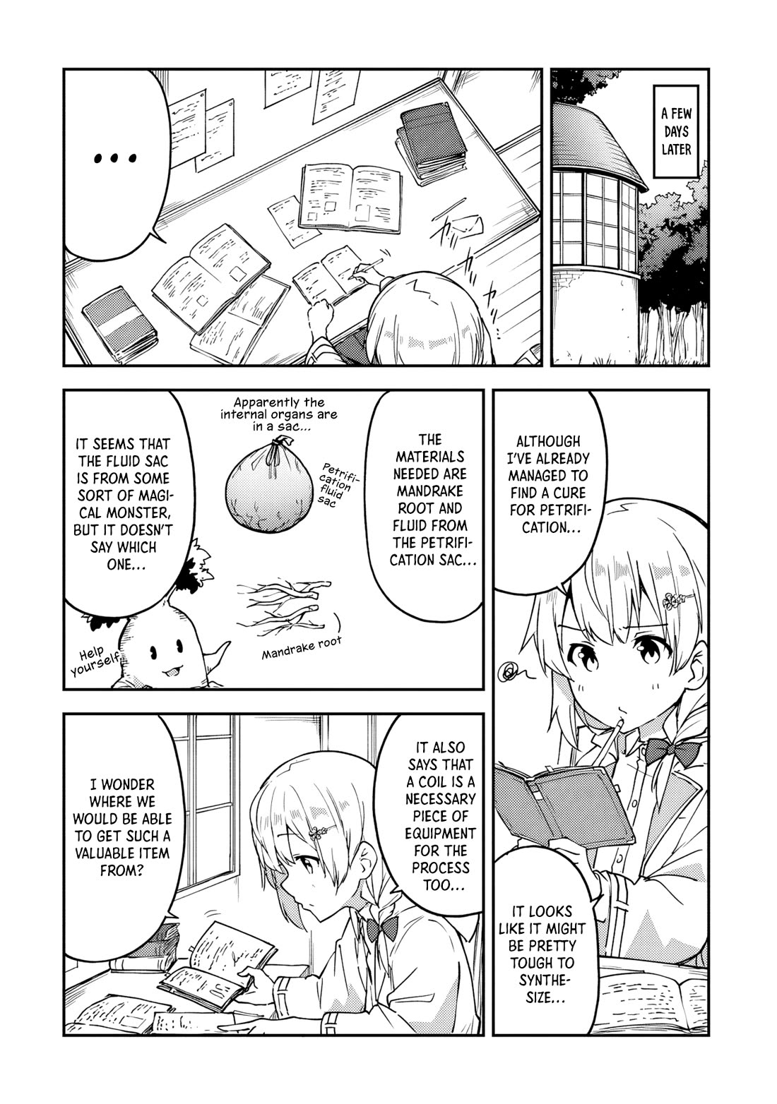 The Tale of a Little Alchemist Blessed by the Spirits Chapter 16 page 12 - Chapter 16: Opening Preparations