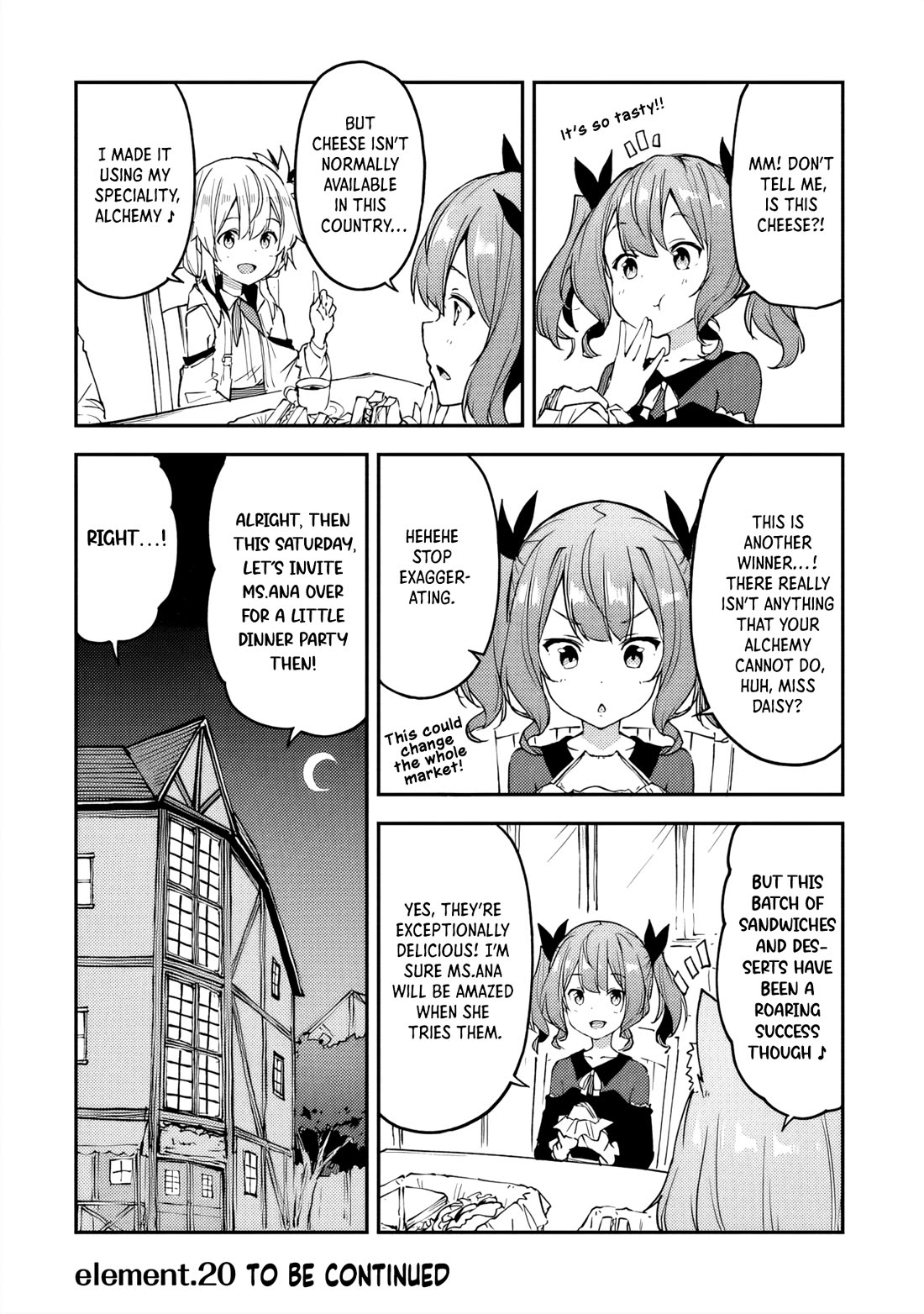 The Tale of a Little Alchemist Blessed by the Spirits Chapter 19 page 22 - Chapter 19: Atelier Opening!