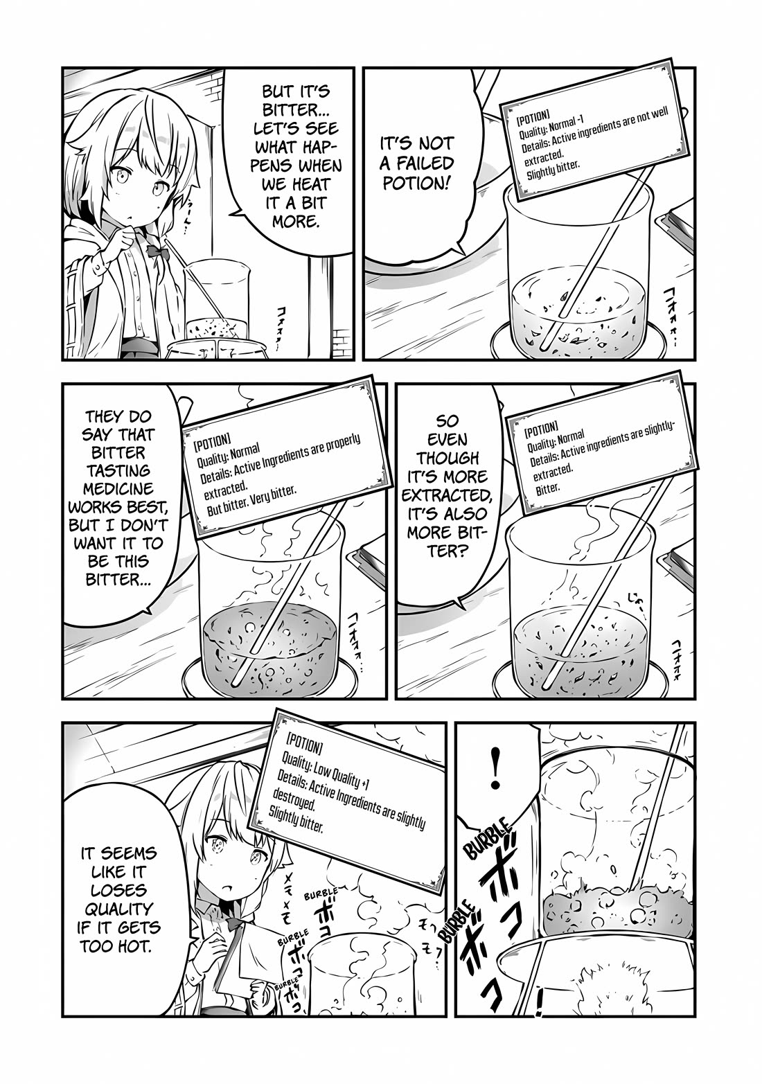The Tale of a Little Alchemist Blessed by the Spirits Chapter 2 page 20 - Chapter 2: Let's brew a potion!