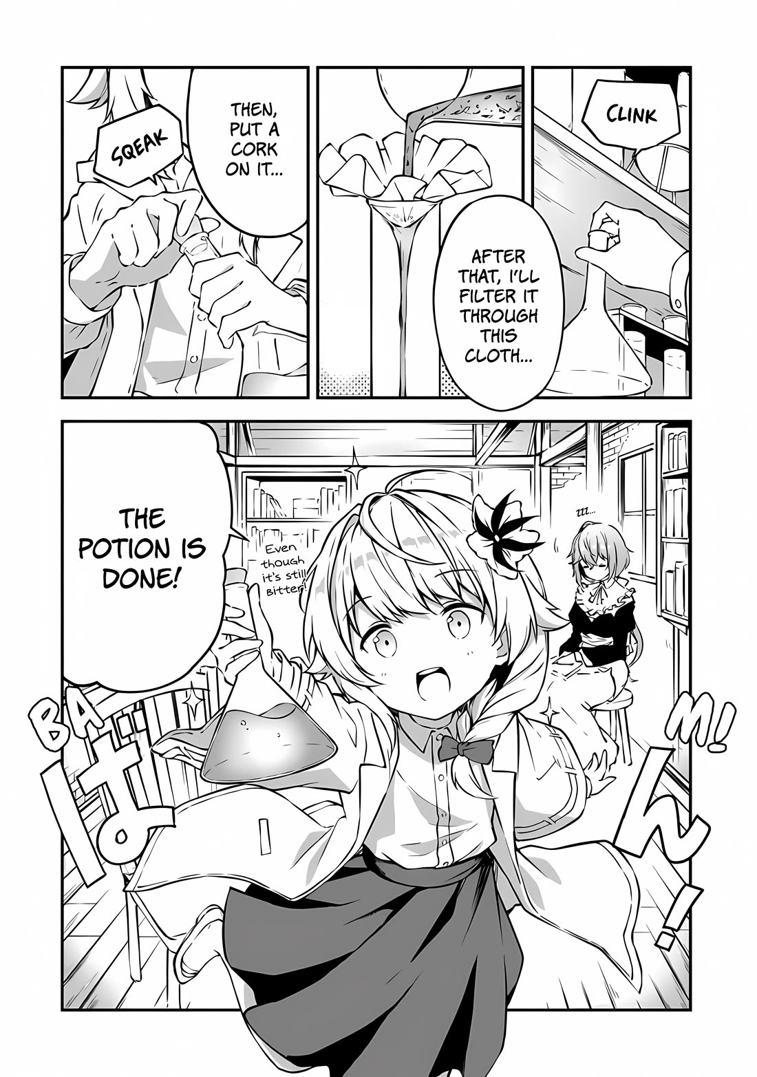 The Tale of a Little Alchemist Blessed by the Spirits Chapter 2 page 22 - Chapter 2: Let's brew a potion!