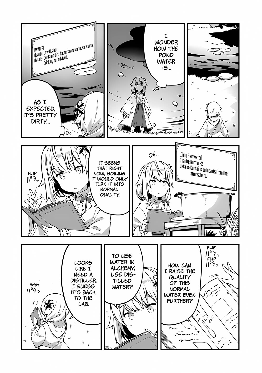 The Tale of a Little Alchemist Blessed by the Spirits Chapter 2 page 7 - Chapter 2: Let's brew a potion!