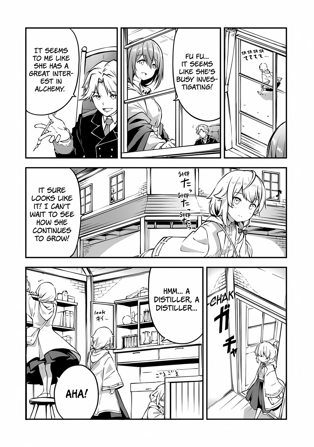 The Tale of a Little Alchemist Blessed by the Spirits Chapter 2 page 8 - Chapter 2: Let's brew a potion!