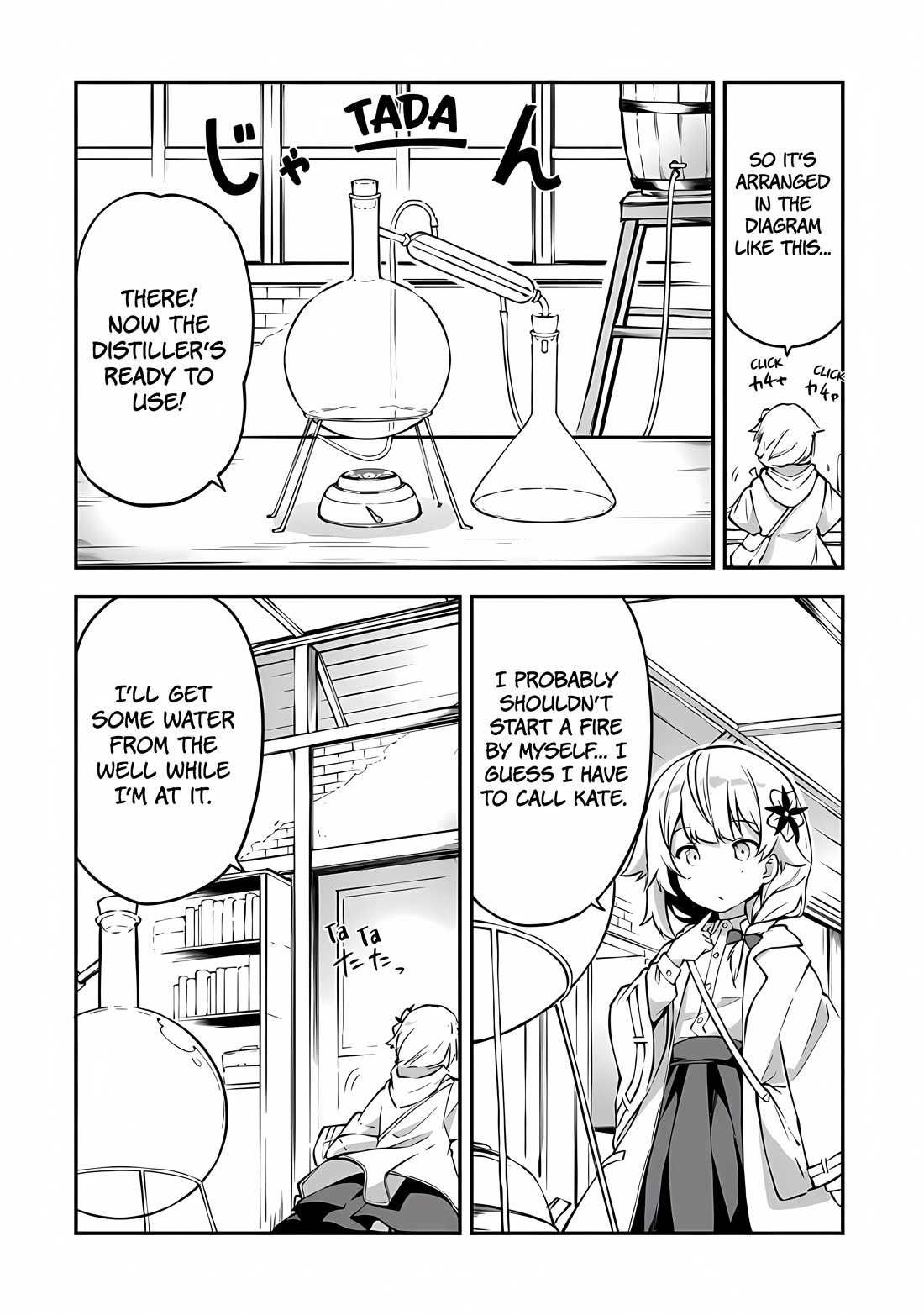 The Tale of a Little Alchemist Blessed by the Spirits Chapter 2 page 9 - Chapter 2: Let's brew a potion!