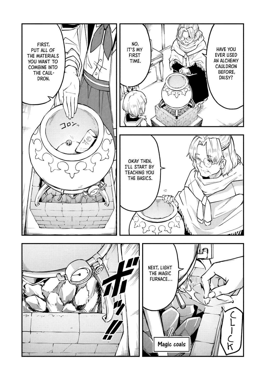 The Tale of a Little Alchemist Blessed by the Spirits Chapter 21 page 12 - Chapter 21: Appraisal Comes With Optional Extras
