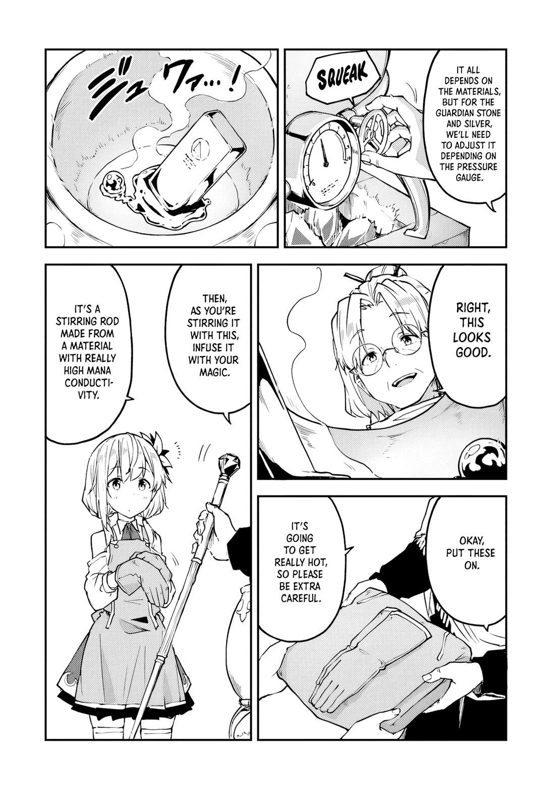 The Tale of a Little Alchemist Blessed by the Spirits Chapter 21 page 13 - Chapter 21: Appraisal Comes With Optional Extras